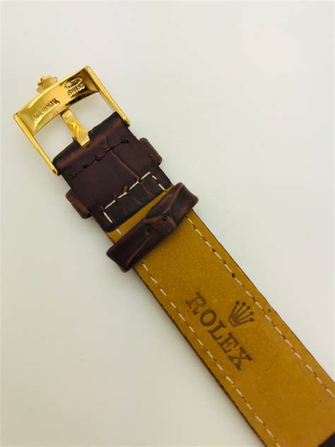 rolex oyster date leather strap|genuine rolex watch straps.